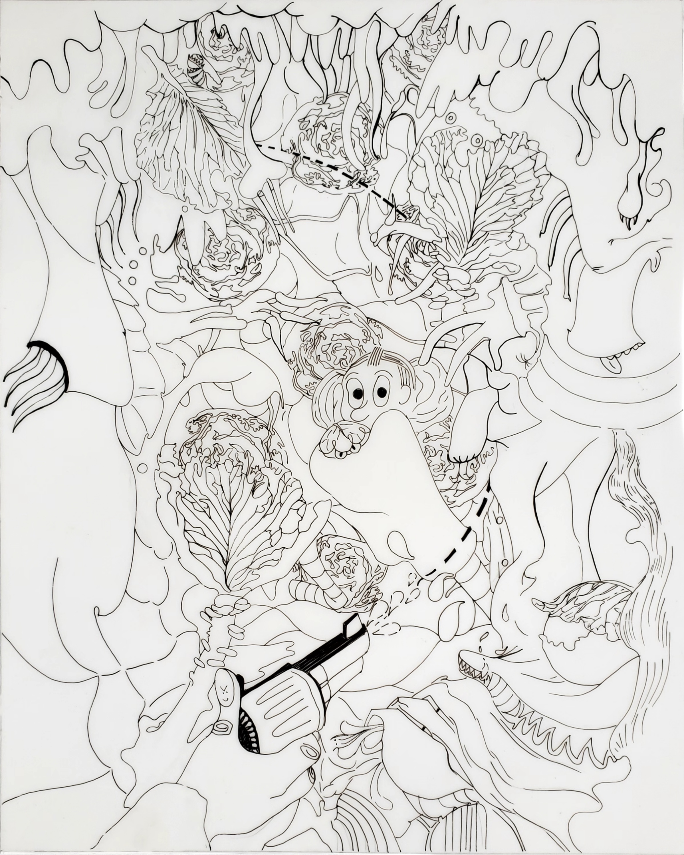 ALL ABOUT MY CABBAGE <br/> Marisa Newman Gallery <br/> Untitled Art Miami Beach