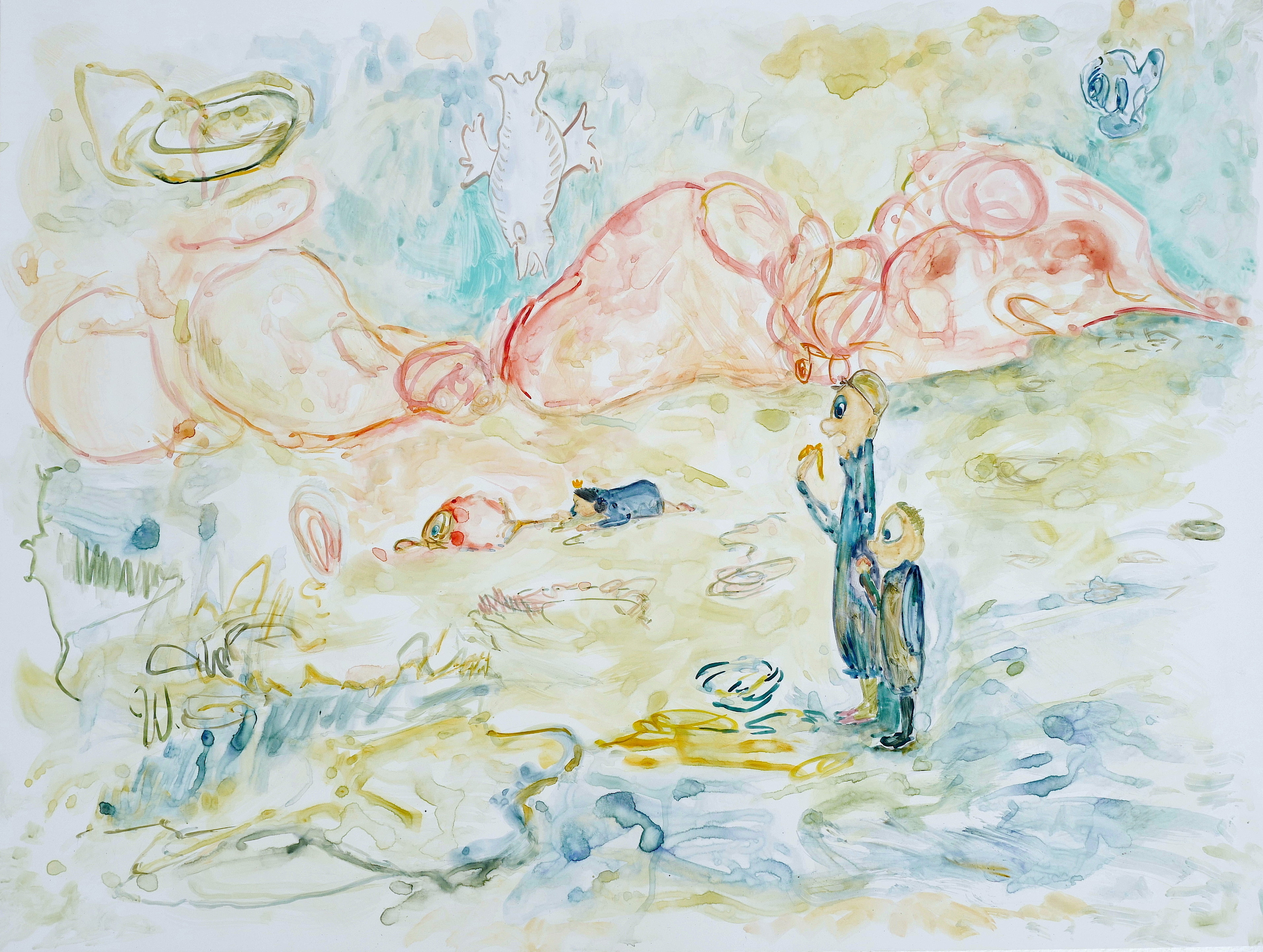 ICH HABE MEINEN REGENSCHIRM VERGESSEN (I have forgotten my umbrella) <br/> Marisa Newman Gallery